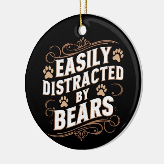 Gemakkelijk afgeleid door Beren Gay Beer Pride Keramisch Ornament (Links)