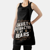 Gemakkelijk afgeleid door Beren Gay Beer Pride Schort (Insitu)