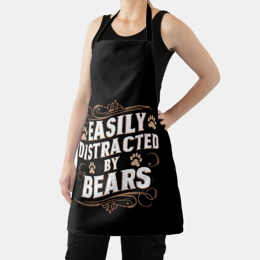 Gemakkelijk afgeleid door Beren Gay Beer Pride Schort (Insitu)