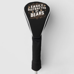 Gemakkelijk Afgeleid Door Beren Homoseksuele Beer Golfheadcover
