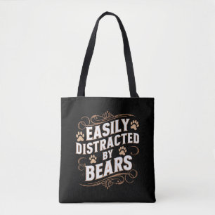 Gemakkelijk Afgeleid Door Beren Homoseksuele Beer  Tote Bag