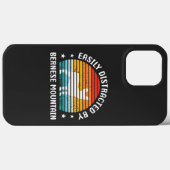 Gemakkelijk afgeleid door Bernese Mountain dog, Be Case-Mate iPhone Case (Achterkant (horizontaal))