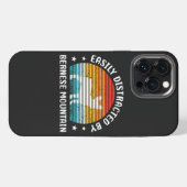 Gemakkelijk afgeleid door Bernese Mountain dog, Be iPhone Hoesje (Achterkant horizontaal)