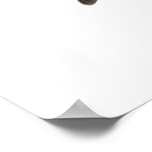 Gemakkelijk afgeleid door Birds Fun Quote Poster (Hoek)