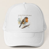 Gemakkelijk afgeleid door Birds Fun Quote Trucker Pet (Voorkant)