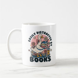 Gemakkelijk Afgeleid Door Boek Vintage Gans met Bo Koffiemok