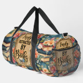 Gemakkelijk afgeleid door boeken - Waterverf Boeke Plunjezak (Rechterhoek)