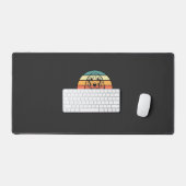 Gemakkelijk Afgeleid Door Cocker Spaniel Retro Hon Bureaumat (Keyboard & Muis)