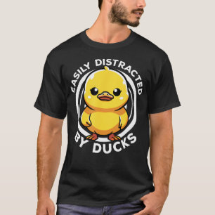 Gemakkelijk Afgeleid Door Eenden Ik Hou Van Eenden T-shirt