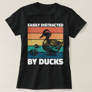 Gemakkelijk Afgeleid Door Eenden Liefhebber Cool E T-shirt