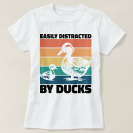 Gemakkelijk Afgeleid Door Eenden Liefhebber Cool F T-shirt