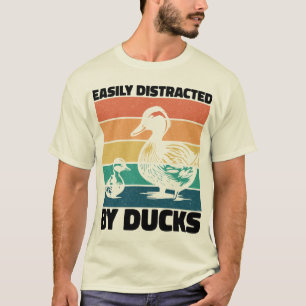 Gemakkelijk Afgeleid Door Eenden Liefhebber Cool F T-shirt