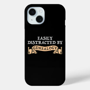 Gemakkelijk Afgeleid Door Genealogie iPhone 15 Case