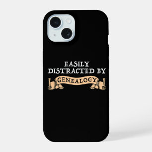 Gemakkelijk Afgeleid Door Genealogie iPhone 15 Case