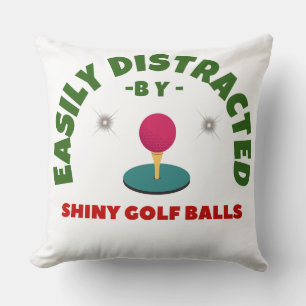 GEMAKKELIJK AFGELEID DOOR GLIMMENDE GOLFBALLEN GOL KUSSEN
