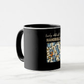 Gemakkelijk afgeleid door handbells mok (Voorkant links)