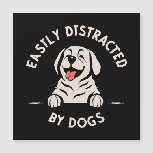 Gemakkelijk afgeleid door honden (Voorkant)