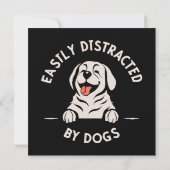 Gemakkelijk afgeleid door honden (Achterkant)