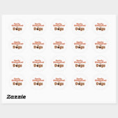 Gemakkelijk Afgeleid door Honden Sticker (Vel)
