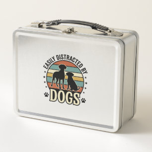 Gemakkelijk Afgeleid door Honden Vintage Silhouet