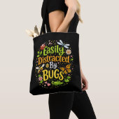 Gemakkelijk Afgeleid door Insecten Tote Bag (Dichtbij)