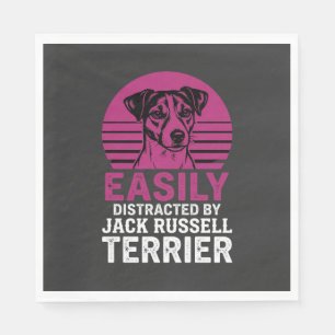 Gemakkelijk Afgeleid Door Jack Russell Terrier Servet