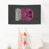 Gemakkelijk Afgeleid Door Jack Russell Terrier Spandoek (Insitu)
