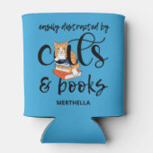 GEMAKKELIJK AFGELEID DOOR KATTEN EN BOEKEN SCHATTI BLIKJESKOELER (Achterkant)