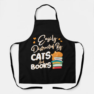 Gemakkelijk Afgeleid door Katten en Boeken    Schort