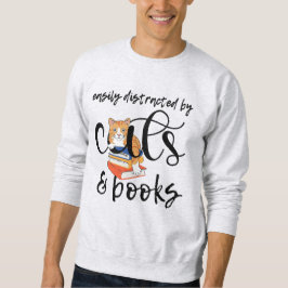 GEMAKKELIJK AFGELEID DOOR KATTEN EN BOEKEN TRUI