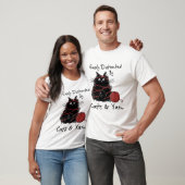 Gemakkelijk afgeleid door katten en garen T-Shirt (Unisex)