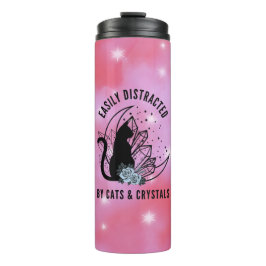 Gemakkelijk afgeleid door Katten en Kristallen Boh Thermosbeker