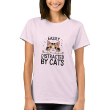 Gemakkelijk afgeleid door katten - Funny Cat Lover