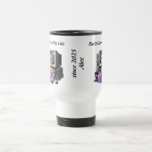 Gemakkelijk afgeleid door katten - Funny Cat Mok (Center)