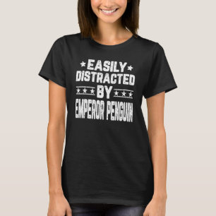 Gemakkelijk Afgeleid Door Keizerspinguïn Pinguïn T-shirt