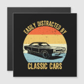 Gemakkelijk Afgeleid Door Klassieke Auto's (Voorkant / Achterkant)