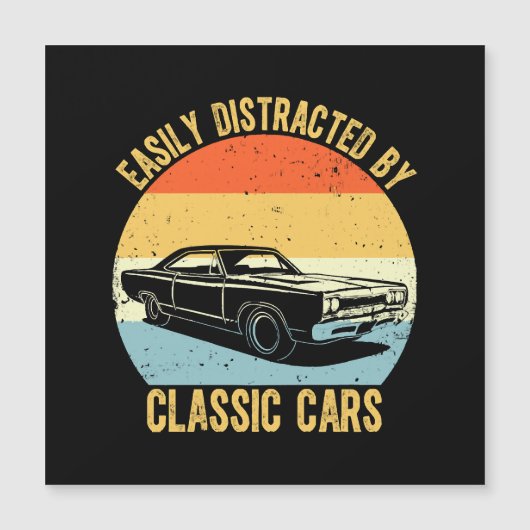 Gemakkelijk Afgeleid Door Klassieke Auto's (Voorkant)