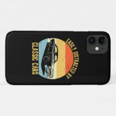 Gemakkelijk Afgeleid Door Klassieke Auto's Case-Mate iPhone Case (Achterkant (horizontaal))