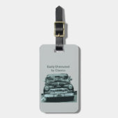 Gemakkelijk Afgeleid door Klassiekers Bagagelabel (Voorkant verticaal)