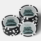 Gemakkelijk Afgeleid door Klassiekers Poker Chips (Opstapeling)