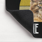 Gemakkelijk afgeleid door Maine Coons Muismat (Hoek)