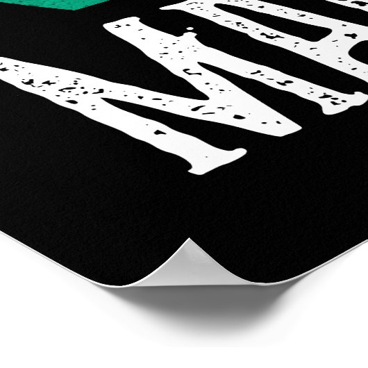 Gemakkelijk afgeleid door Maine Coons Poster (Hoek)