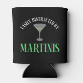 Gemakkelijk Afgeleid Door Martinis Blikjeskoeler (Achterkant)
