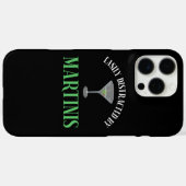 Gemakkelijk Afgeleid Door Martinis Case-Mate iPhone Case (Achterkant (horizontaal))