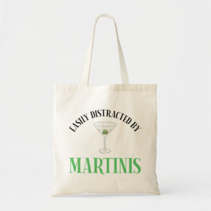 Gemakkelijk Afgeleid Door Martinis Tote Bag