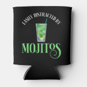 Gemakkelijk afgeleid door mojito's blikjeskoeler (Voorkant)