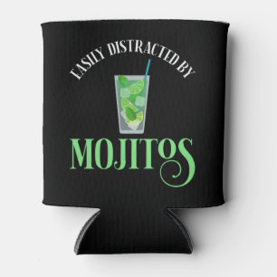 Gemakkelijk afgeleid door mojito's blikjeskoeler