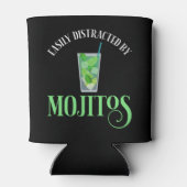 Gemakkelijk afgeleid door mojito's blikjeskoeler (Achterkant)