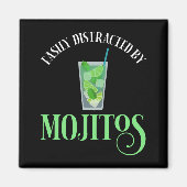 Gemakkelijk afgeleid door mojito's magneet (Voorkant)