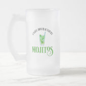Gemakkelijk afgeleid door mojito's matglas bierpul (Links)
